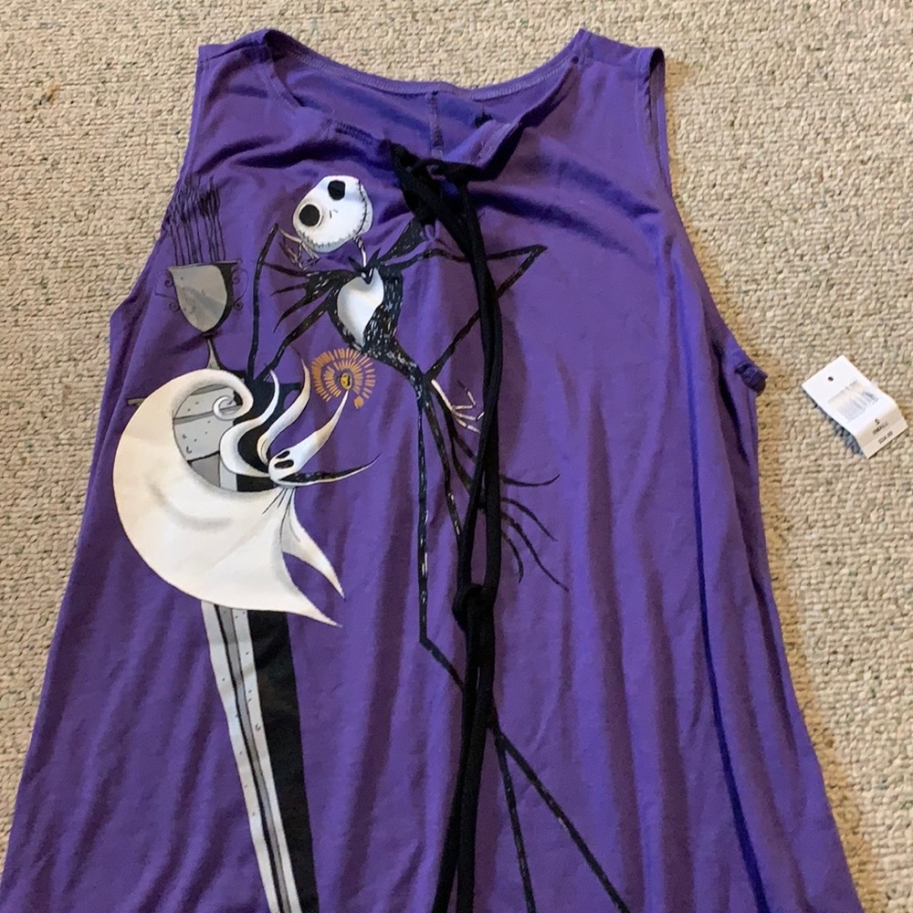 Nightmare Before Christmas sleeveless shirt